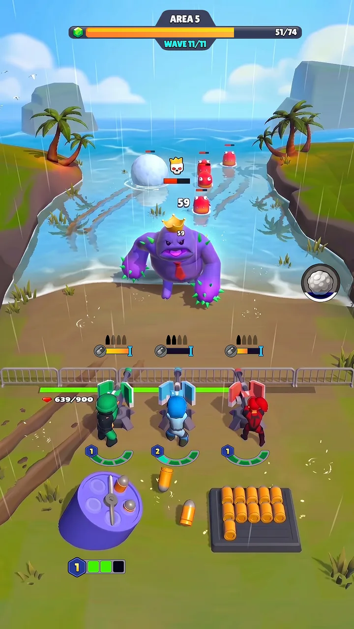 Bullet Heroes: TD RPG Shooter screenshot 2