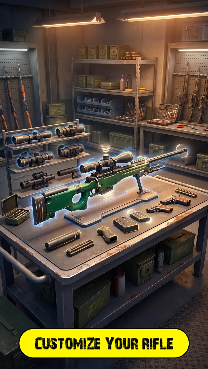 Sniper Area: Shooting games screenshot 3