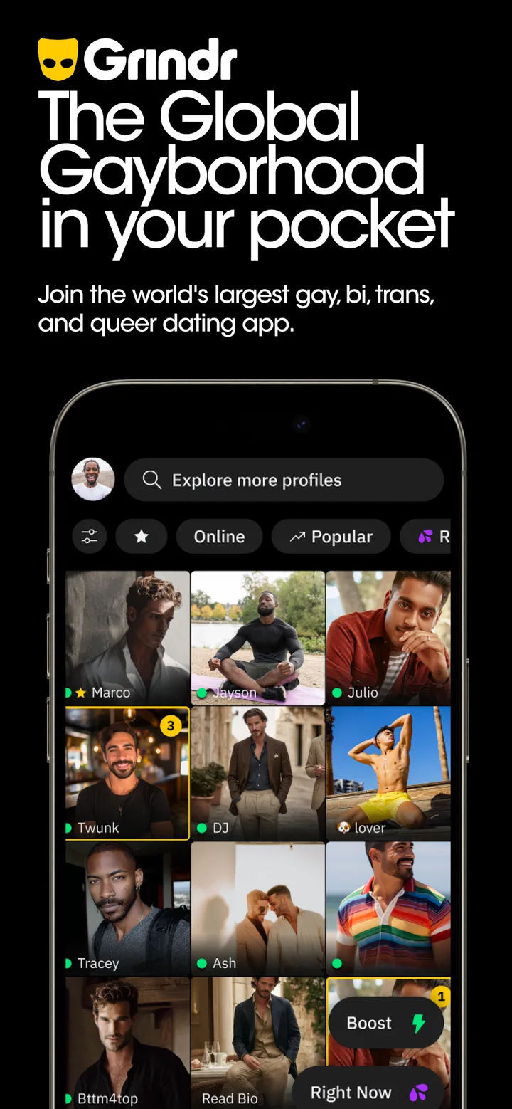 Grindr - Gay Dating & Chat screenshot 1