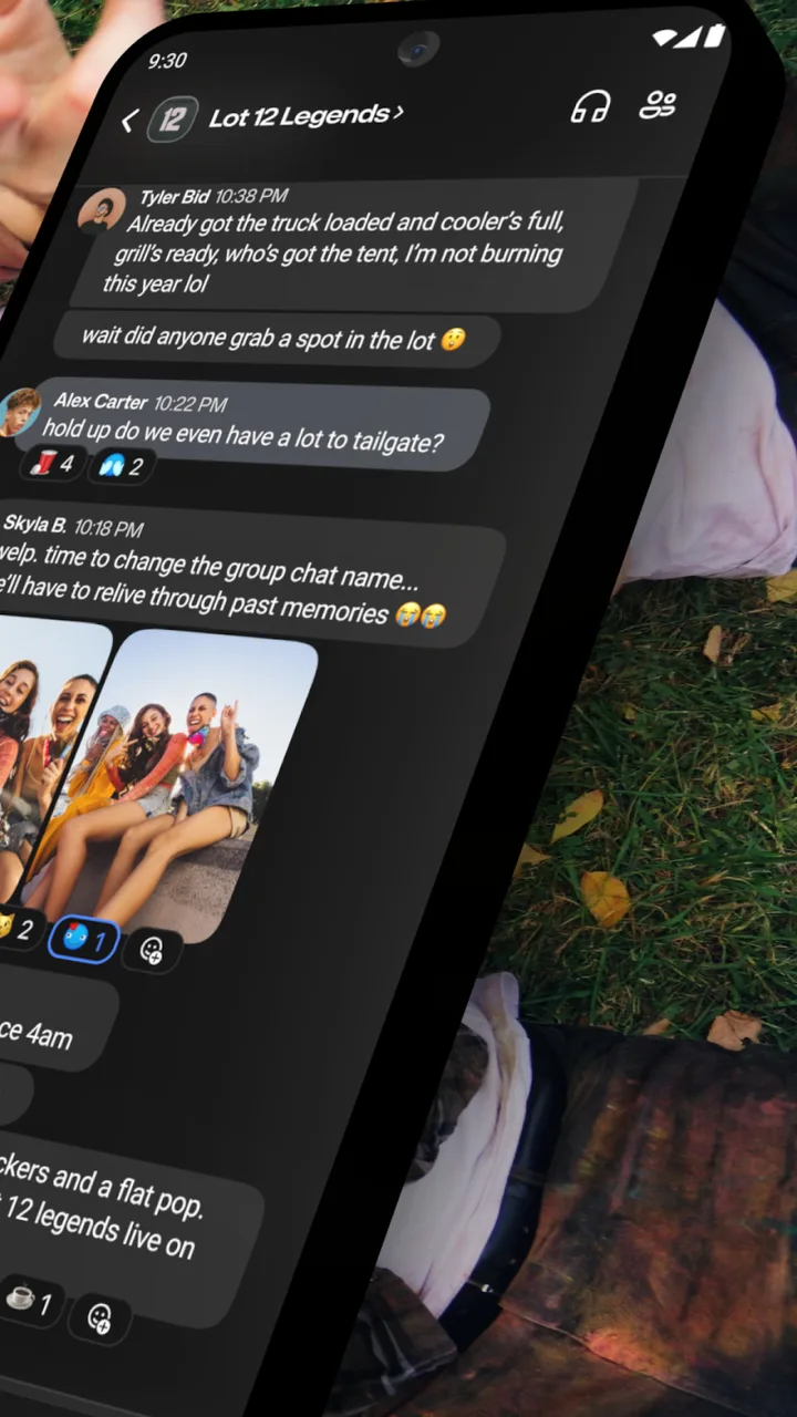 GroupMe screenshot 2