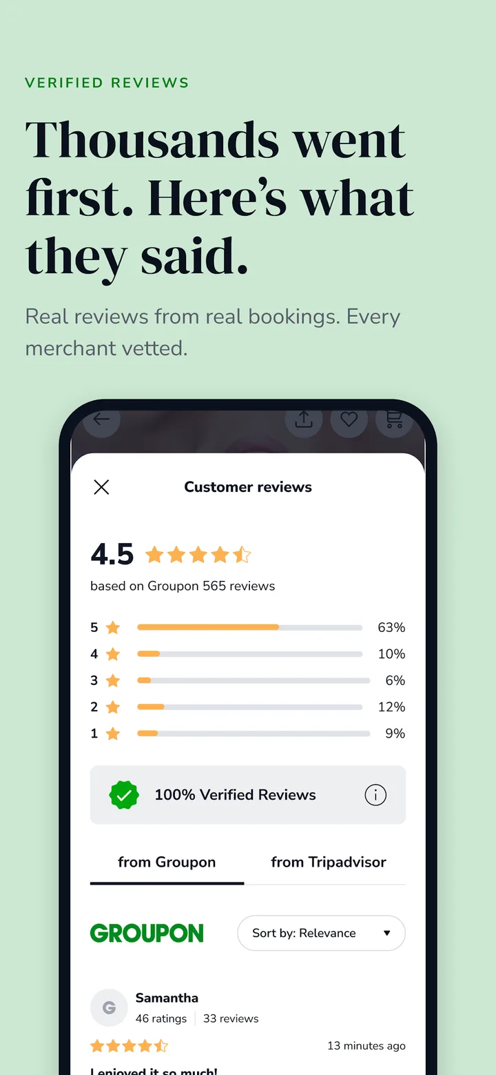 Groupon – Deals & Coupons screenshot 1