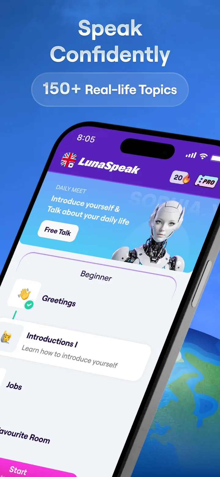LunaSpeak: AI Speaking Coach screenshot 3
