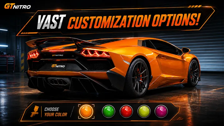 GT Nitro:Drag Racing Car Games screenshot 3
