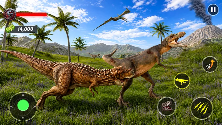 Real Jurassic Dino Revolt Game screenshot 3