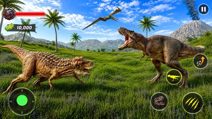 Real Jurassic Dino Revolt Game screenshot 4