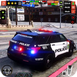 Police Chase Car Game Offline icon