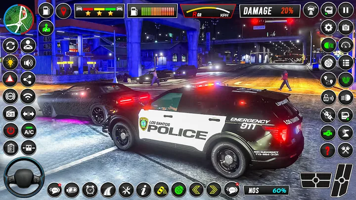 Police Chase Car Game Offline screenshot 1