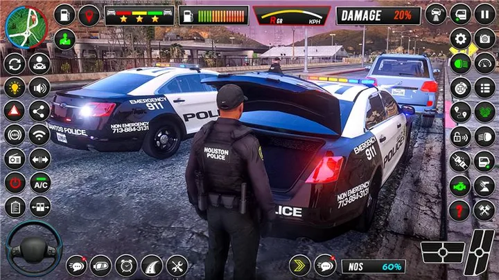 Police Chase Car Game Offline screenshot 2
