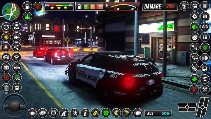 Police Chase Car Game Offline screenshot 3