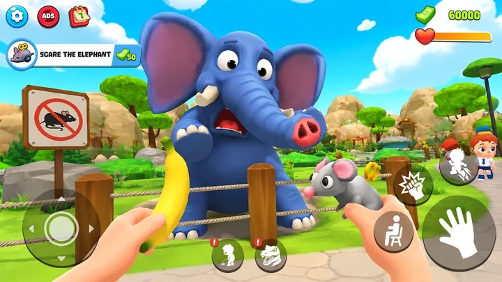 Zoo Prank: Crazy Animals screenshot 3