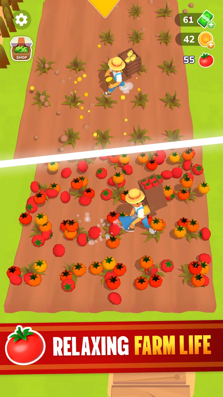 Little Farm Story: Idle Tycoon screenshot 1