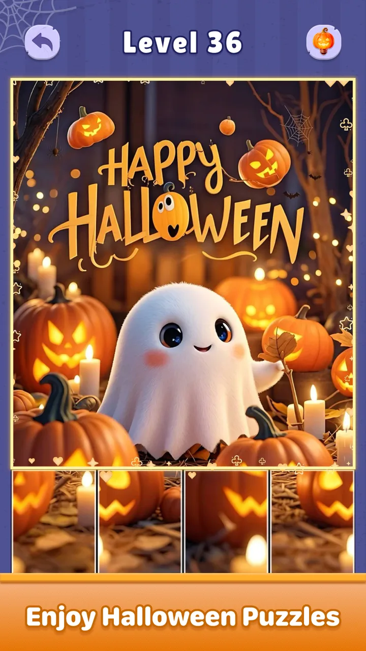 Halloween Jigcard-Puzzle Game screenshot 2