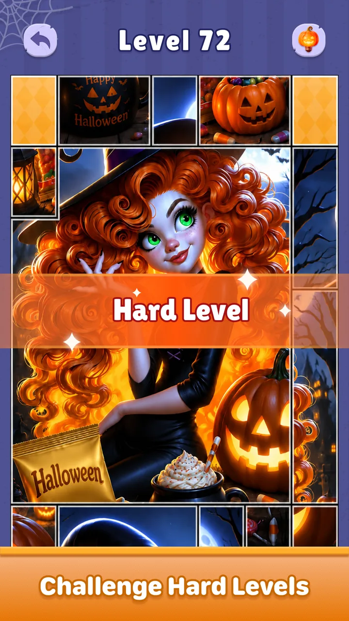 Halloween Jigcard-Puzzle Game screenshot 4