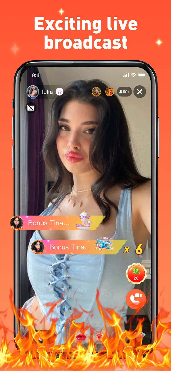 Tina Live - Match & Video Call screenshot 3
