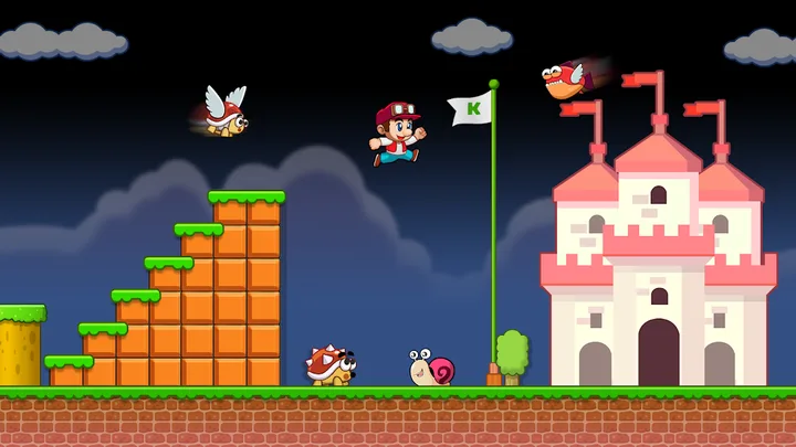 Super Mirano's World:Jump&Run screenshot 2