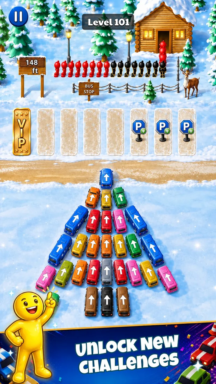 Unblock Jam - Car Parking Game screenshot 1