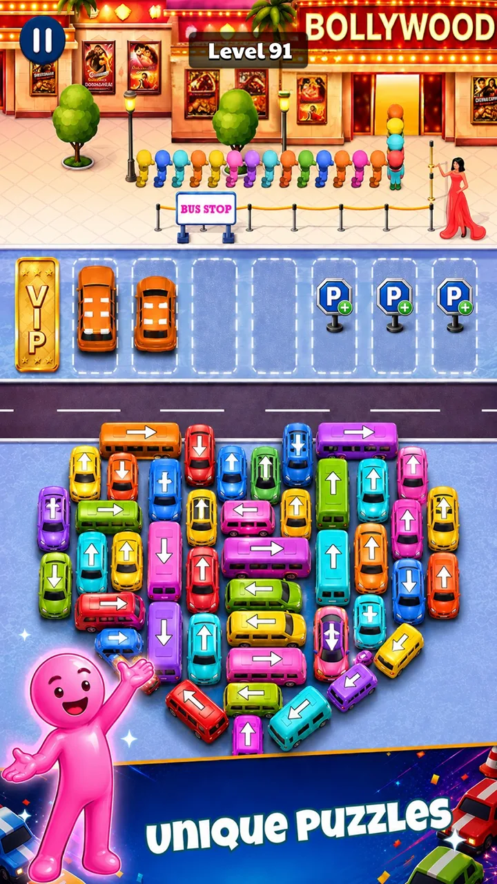 Unblock Jam - Car Parking Game screenshot 2