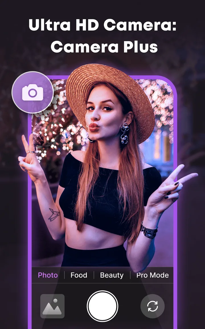 Ultra HD Camera: Camera Plus screenshot 1