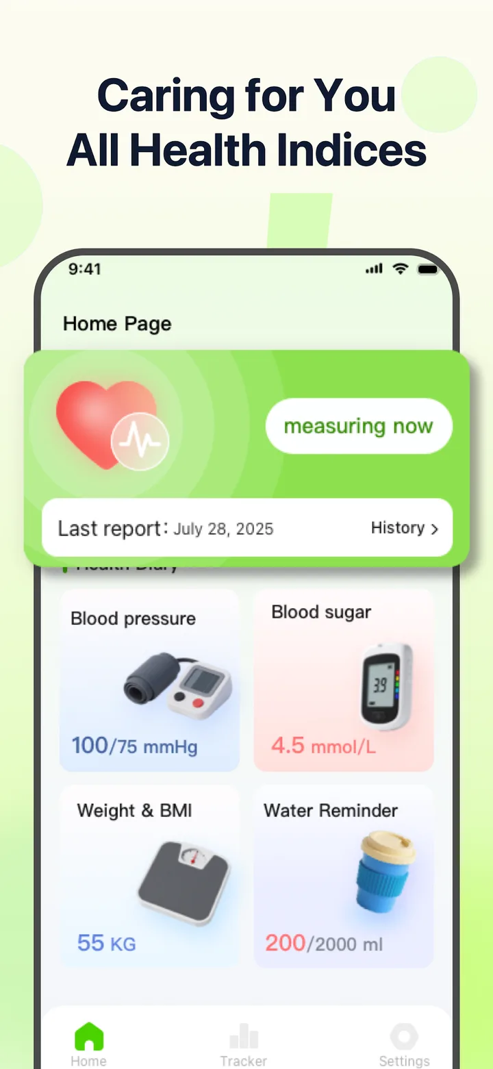 PulseSense – Health Tracker screenshot 1
