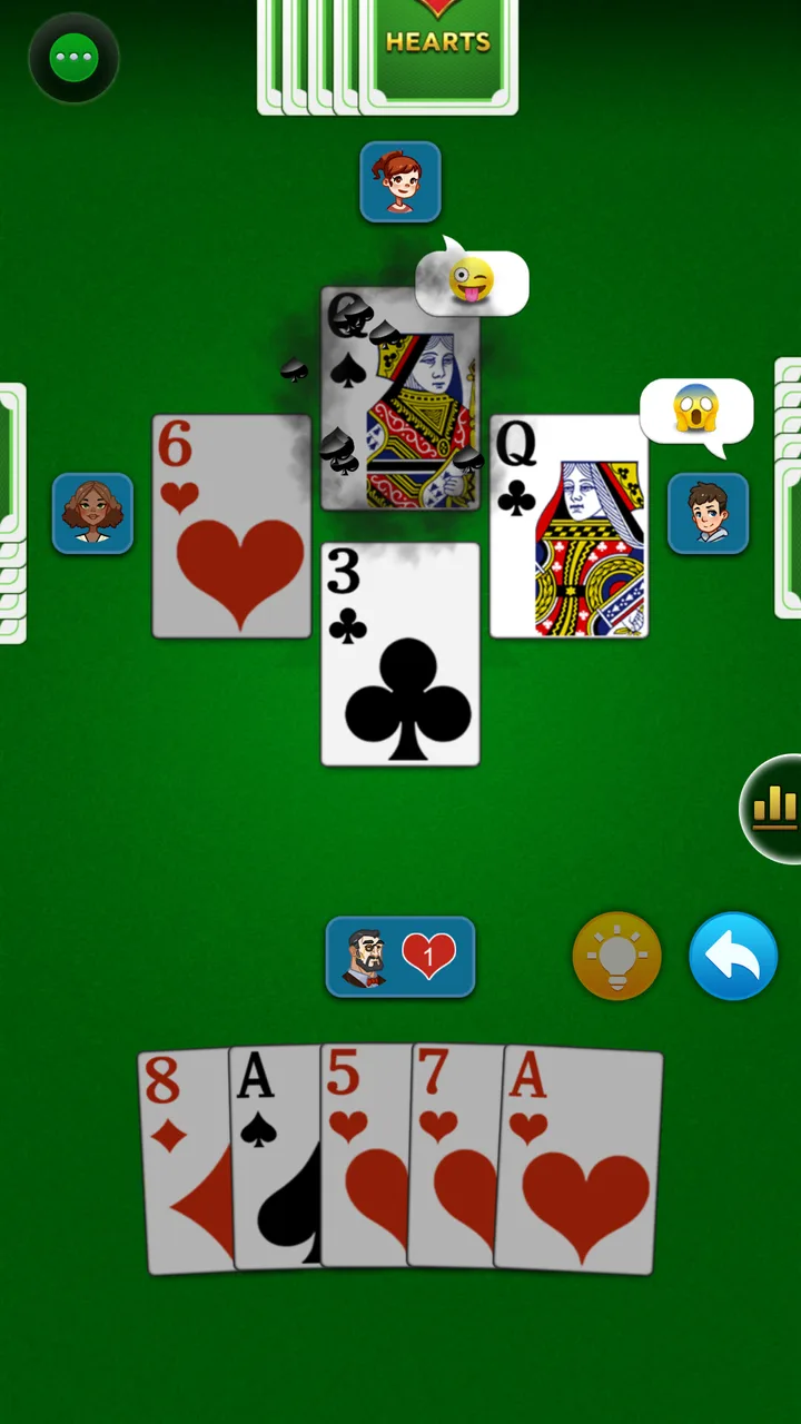 Hearts: Classic Card Game screenshot 2