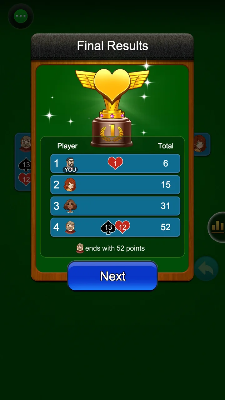 Hearts: Classic Card Game screenshot 3