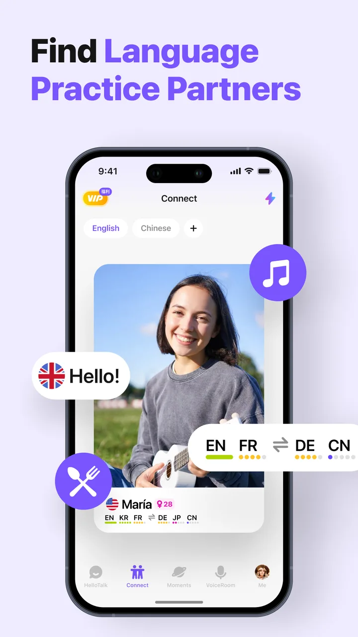 HelloTalk - Learn Languages screenshot 4