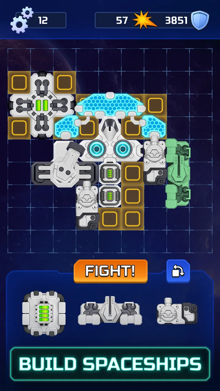 Tiny Space Arena: 1v1 battles screenshot 1