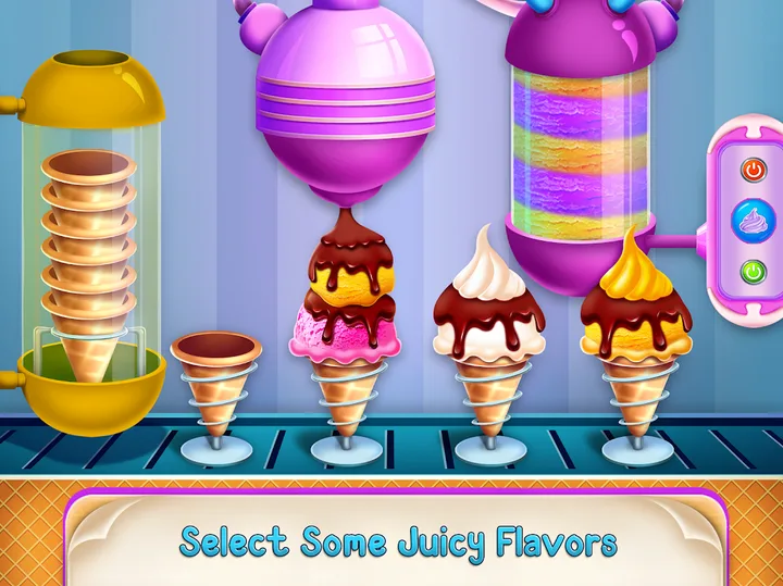 Icecream Cone Cupcake Baking screenshot 1