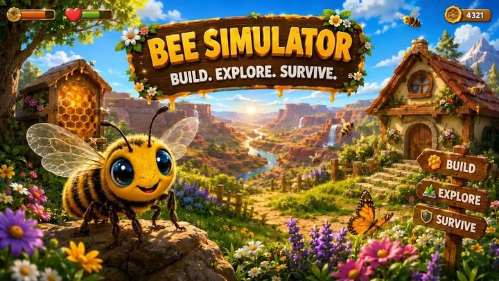 Honey Bee Life Simulator 3D screenshot 4