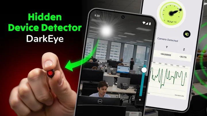 Detect Hidden Devices: DarkEye screenshot 1