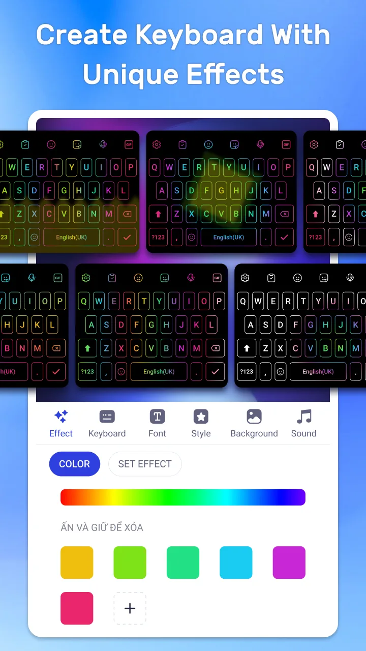 LED Keyboard: RGB Themes screenshot 2