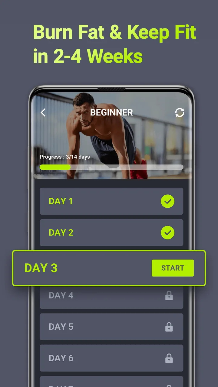 HIIT Workout for Men Lite screenshot 3