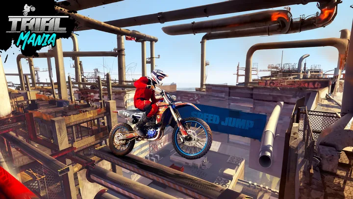 Trial Mania: Motorcycle Games screenshot 4