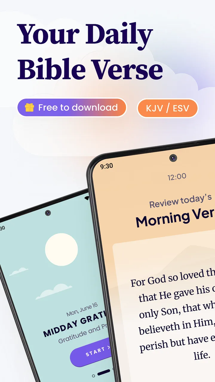 Simple Bible Daily Verse Alarm screenshot 1