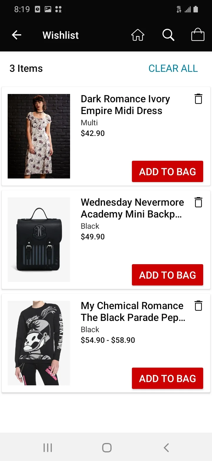 Hot Topic: Pop Culture Fashion screenshot 3