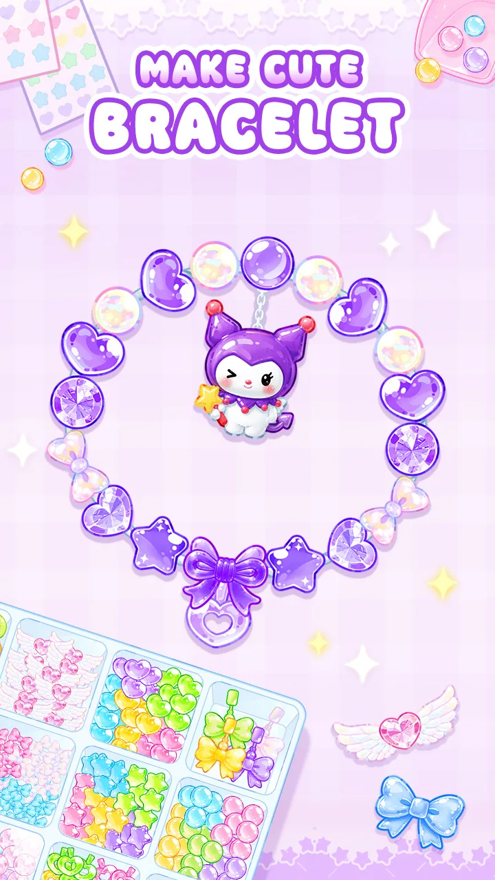 Bracelet DIY: ASMR Charm Maker screenshot 1