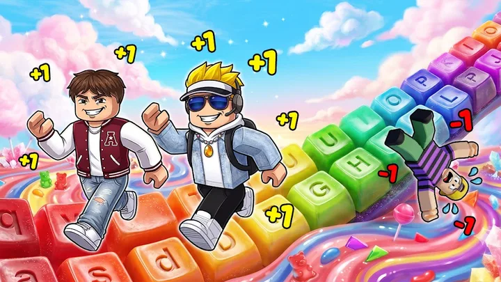 Keyboard Obby: ASMR Speed Run screenshot 2