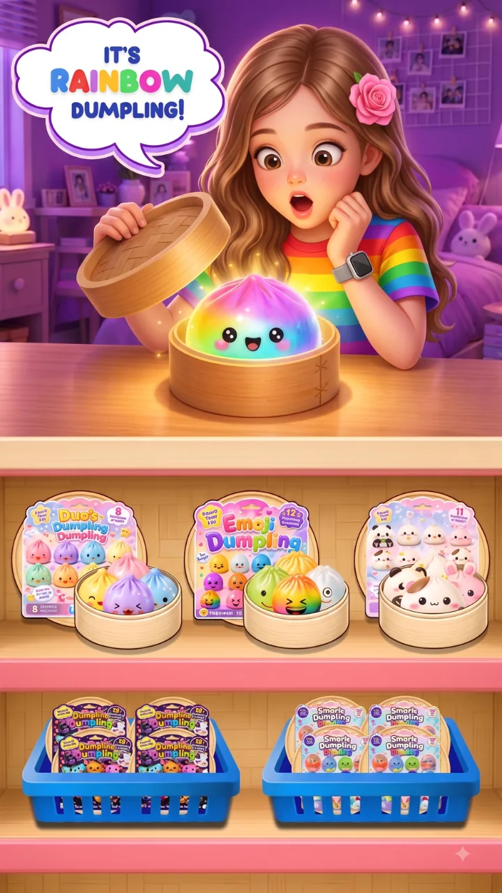 Mystery Dumpling Glitter Unbox screenshot 2