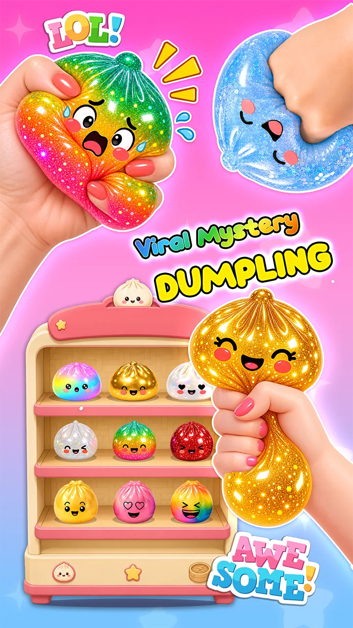 Mystery Dumpling Glitter Unbox screenshot 3