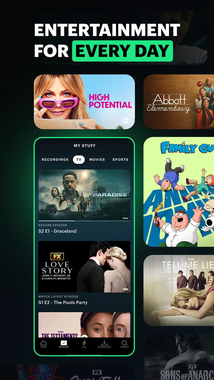 Hulu: Stream TV shows & movies screenshot 1