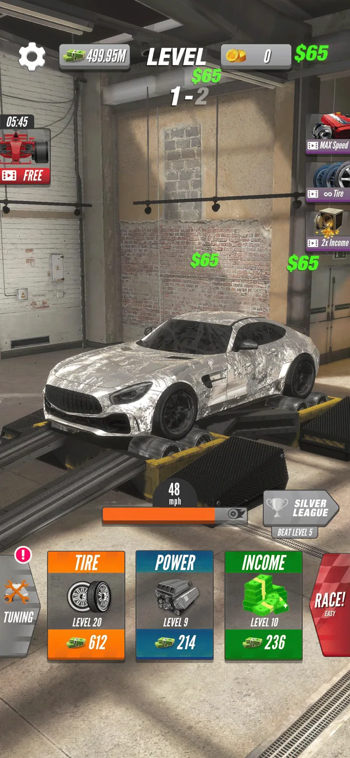 Dyno 2 Race - Car Tuning screenshot 3