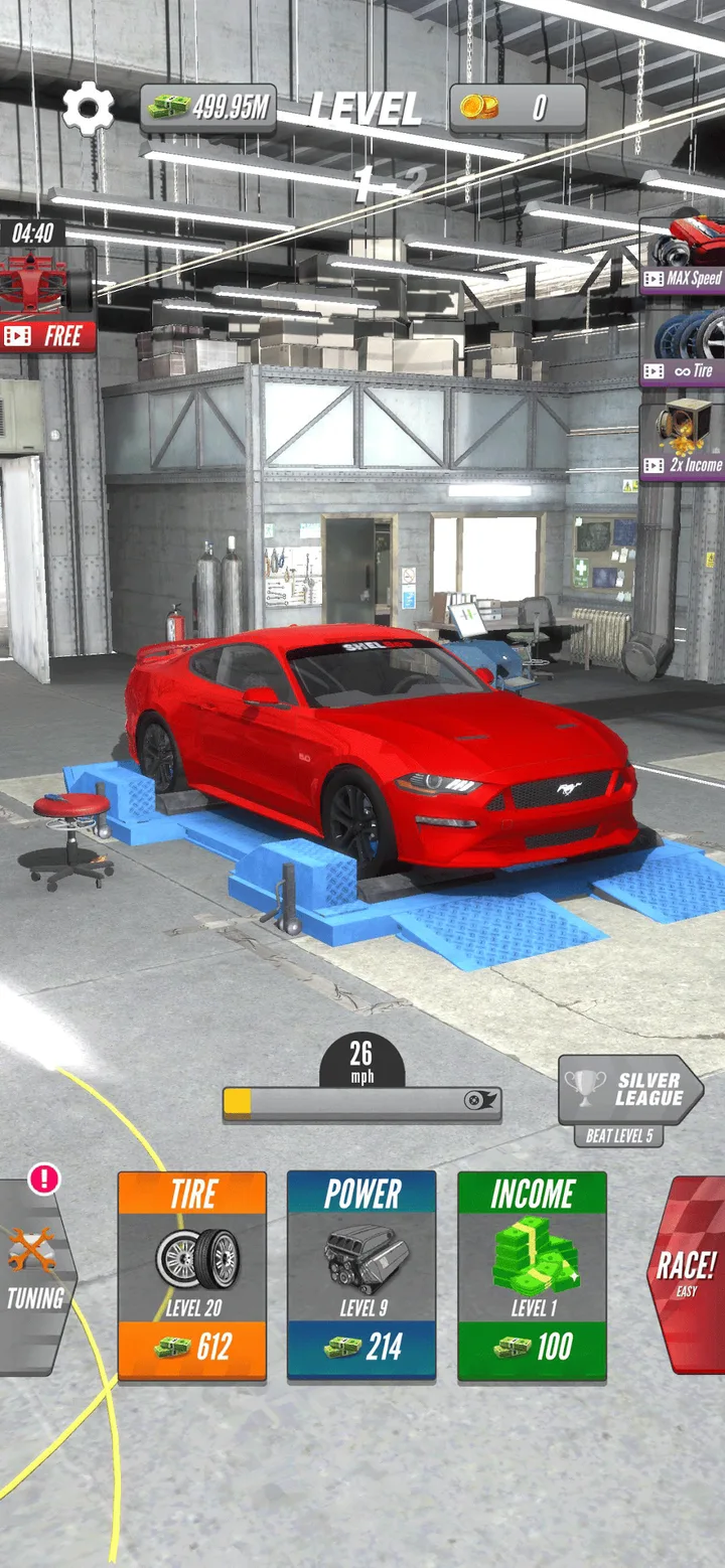 Dyno 2 Race - Car Tuning screenshot 4