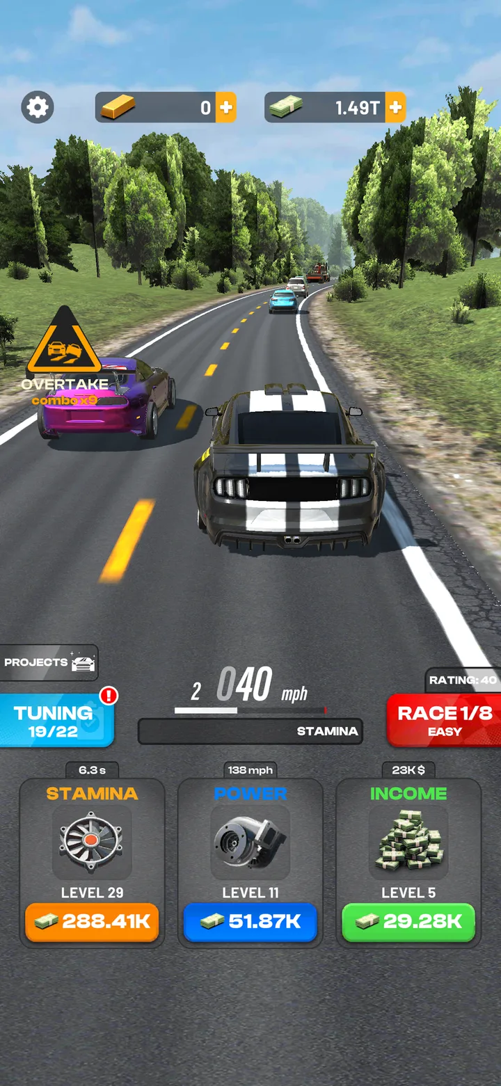 Highway Overtake - Car Racing screenshot 1