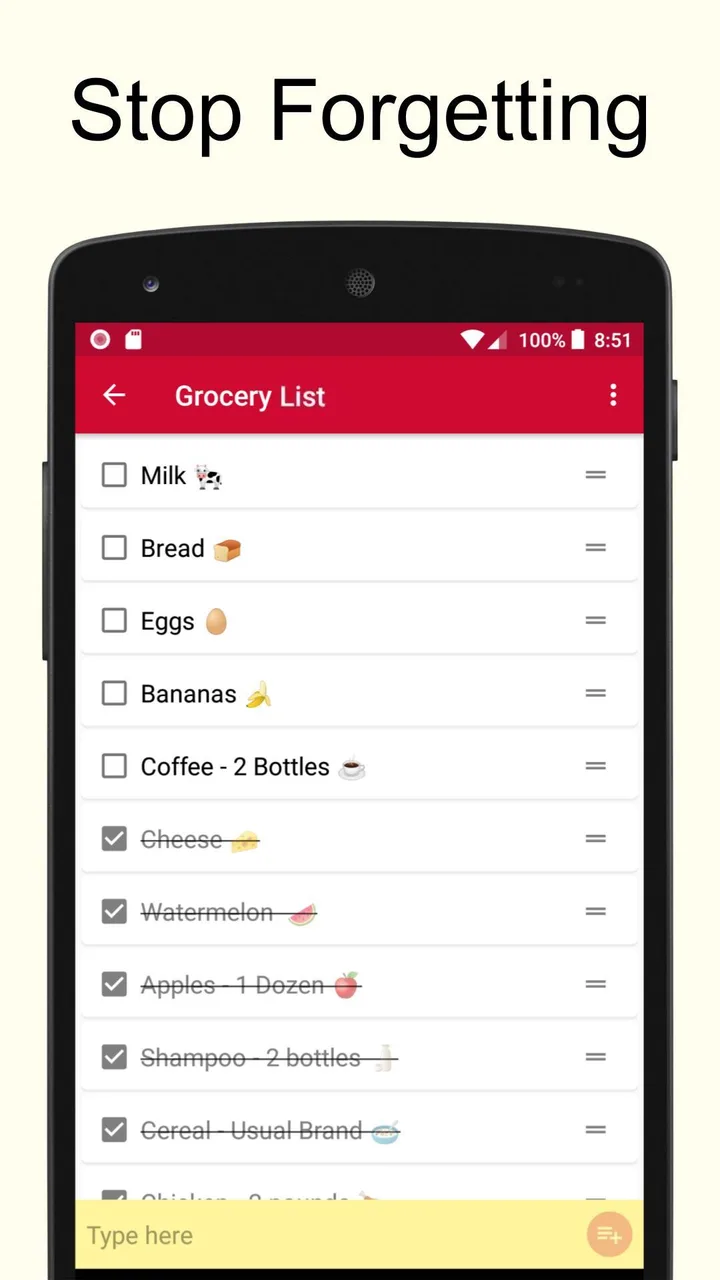 Shopping List - Simple & Easy screenshot 2