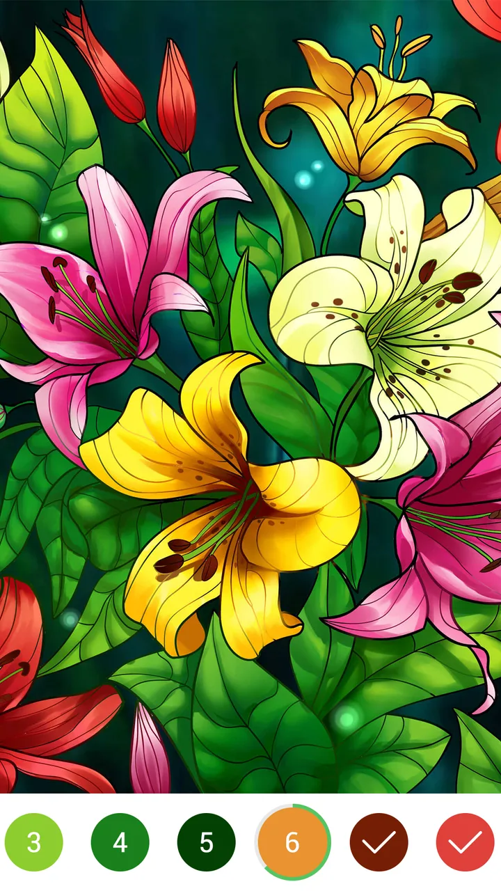 Coloring Book: Color by Number screenshot 1