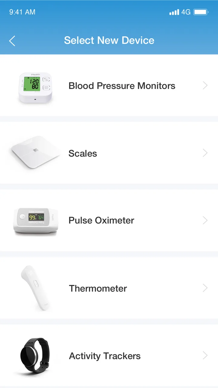 iHealth MyVitals screenshot 2
