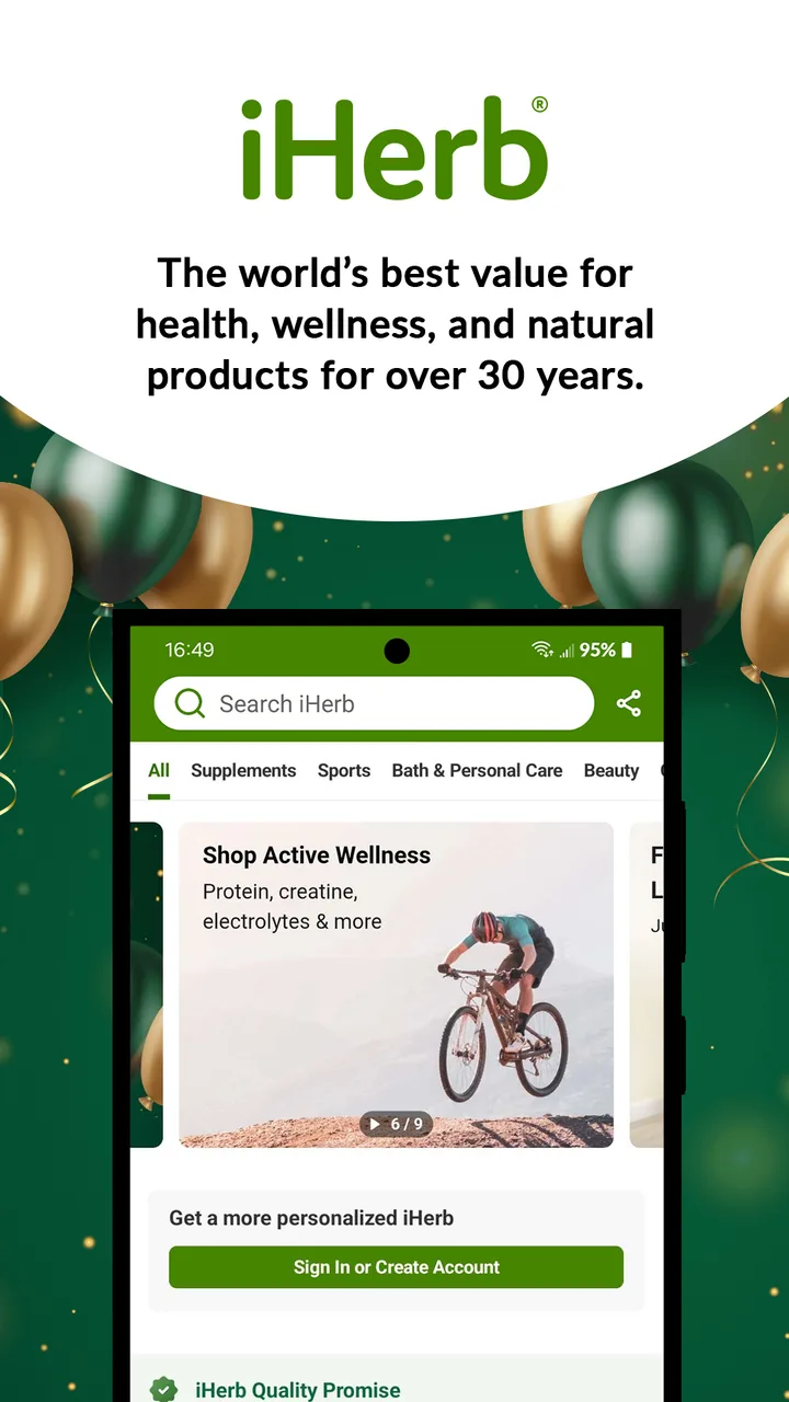 iHerb: Vitamins & Supplements screenshot 2
