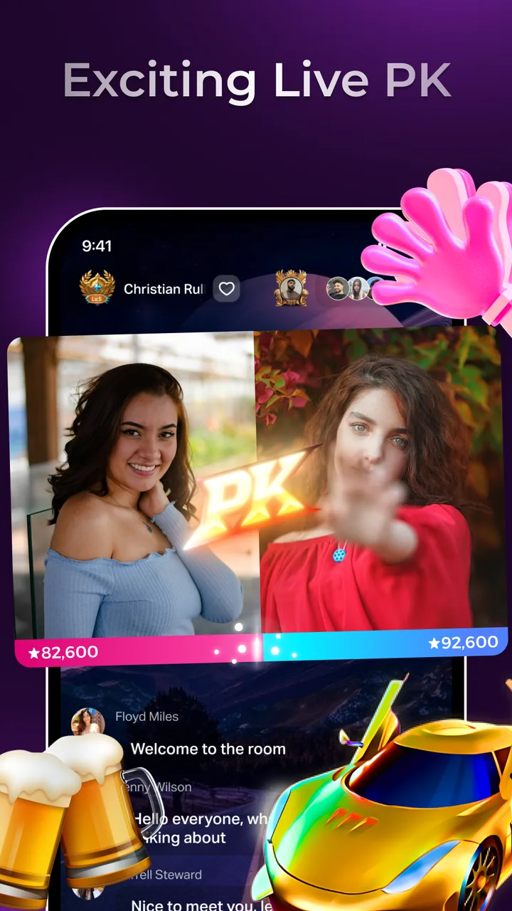 Yaahlan:Voice Chat Party&Games screenshot 4