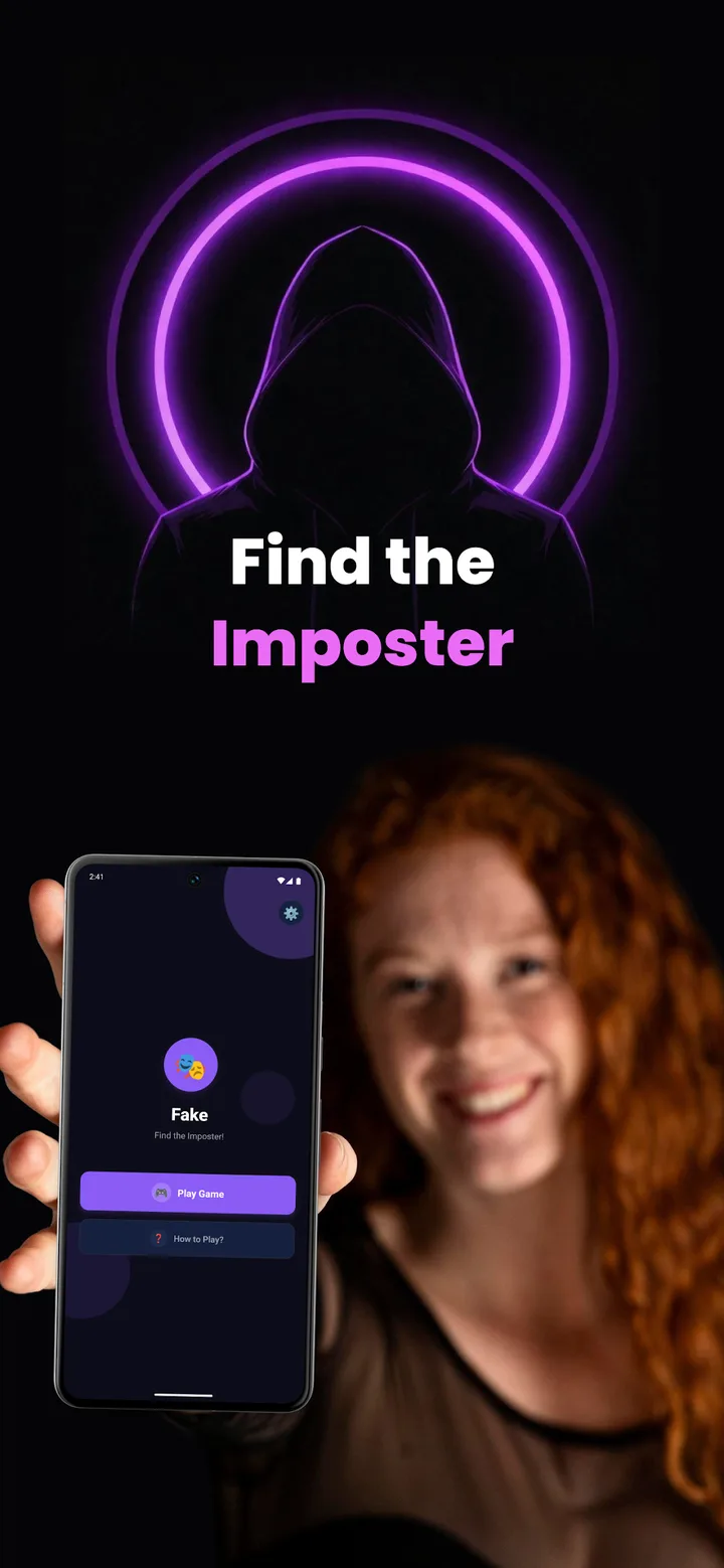 Imposter : Word Party Game screenshot 1