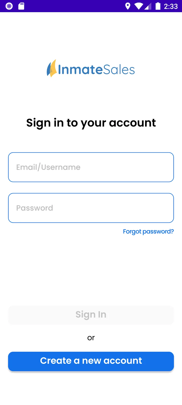 InmateSales screenshot 1